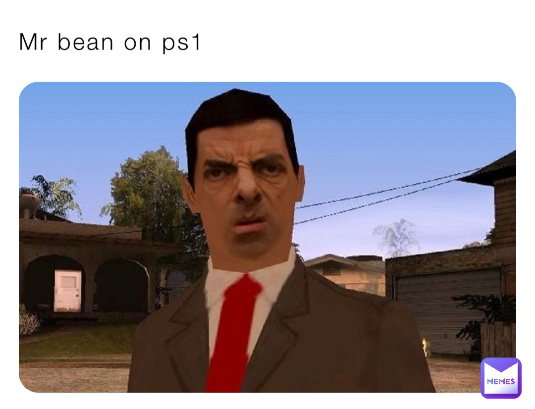 Mr bean on ps1