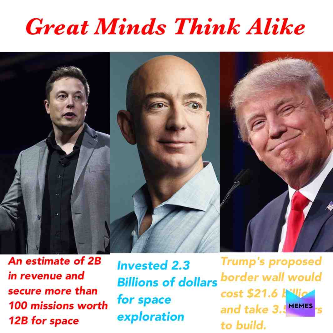 #spacex #trumpmemes #trumpmeme #memes #meme #elonmusk #jeffbezos