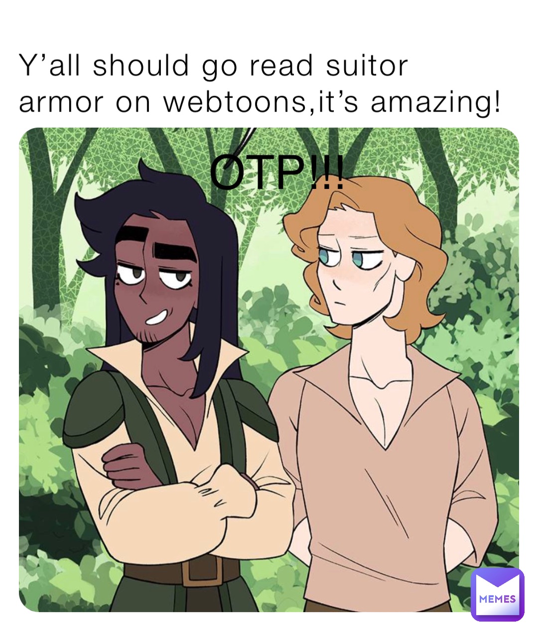 Y’all should go read suitor armor on webtoons,it’s amazing!