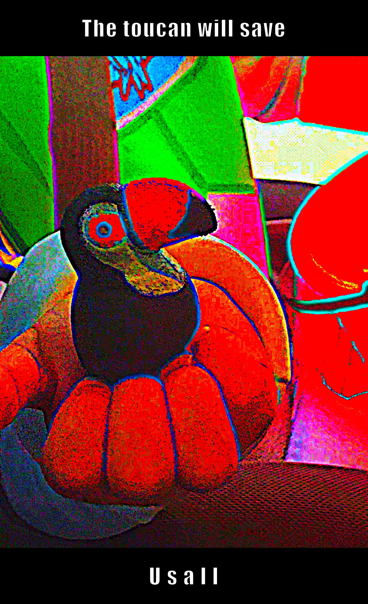 The toucan will save U s a l l