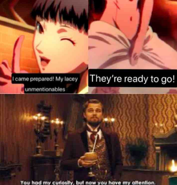 Oh Princess Yukiko, don’t go searching for a stud when I’m right here 😪❤️ ​ #waifu