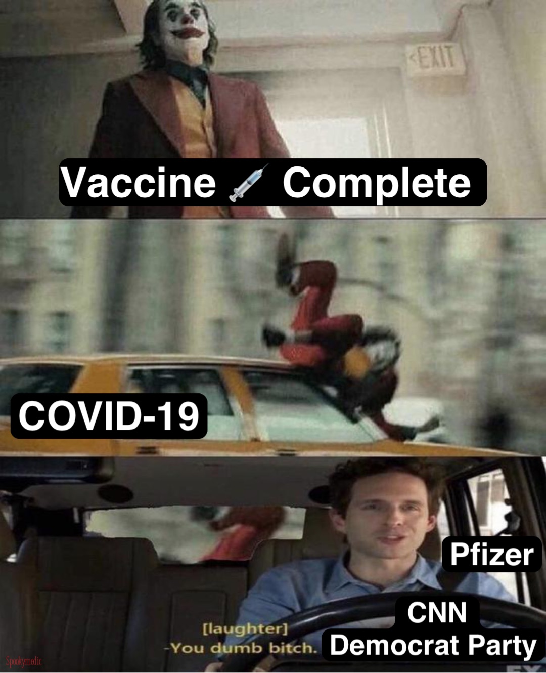 Vaccine 💉 Complete COVID-19 CNN 
Democrat Party Pfizer