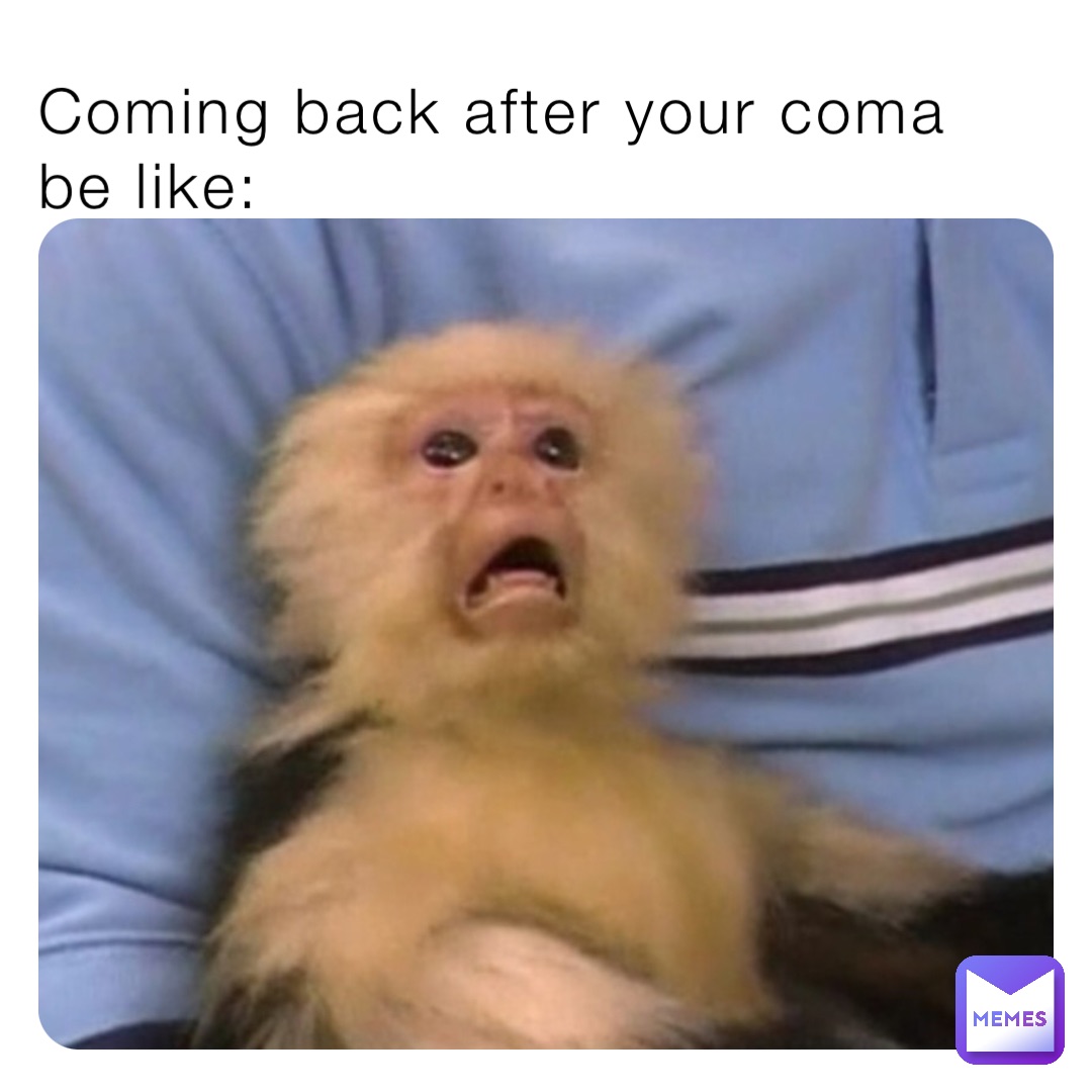 Coming back after your coma be like: | @Klee_Main | Memes, image size:1080x1080