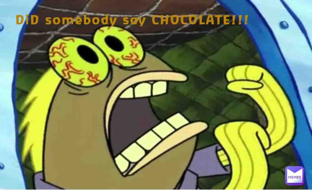 DID SOMEONE SAY CHOCOLATE!!!