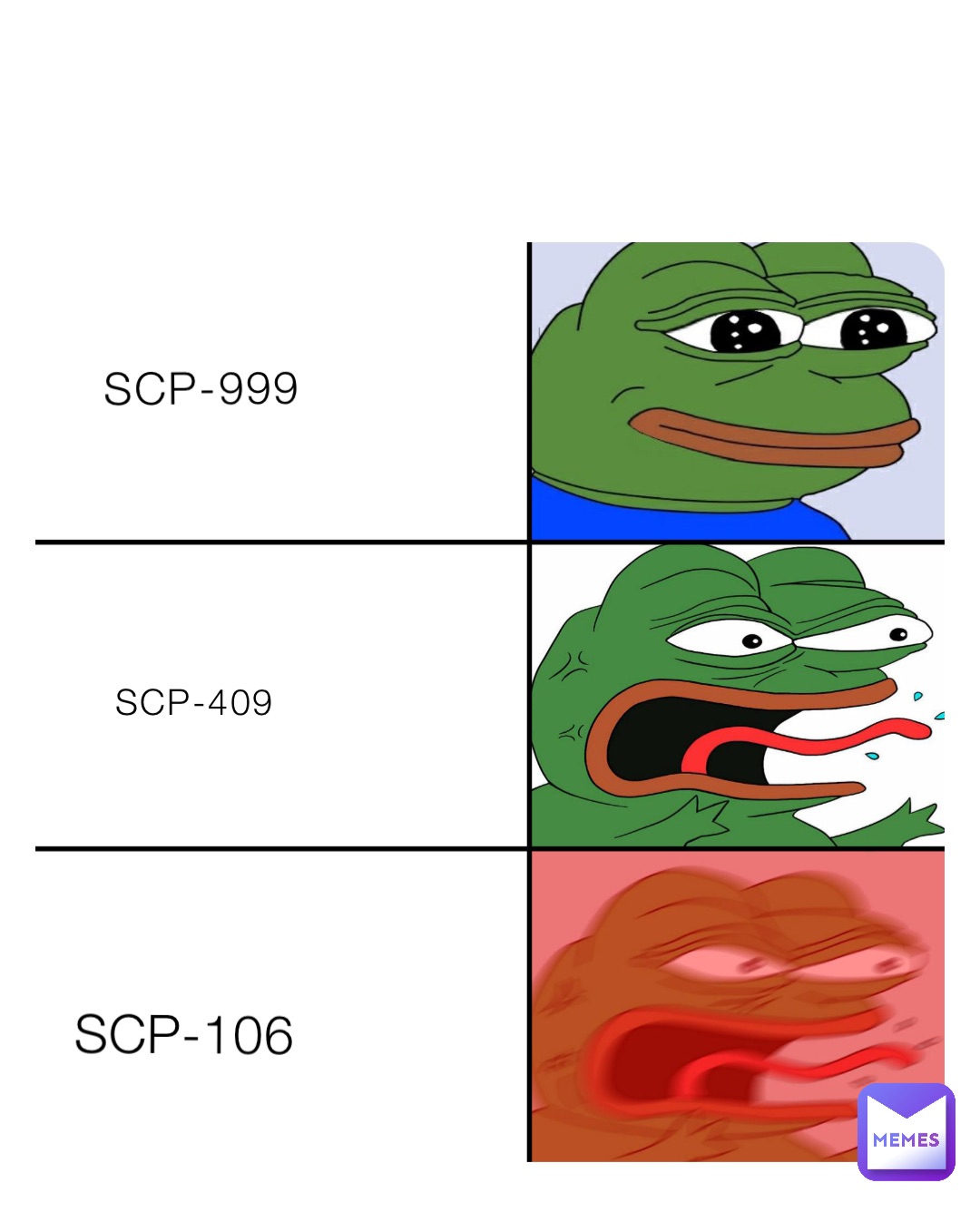 SCP-999 SCP-409 SCP-106