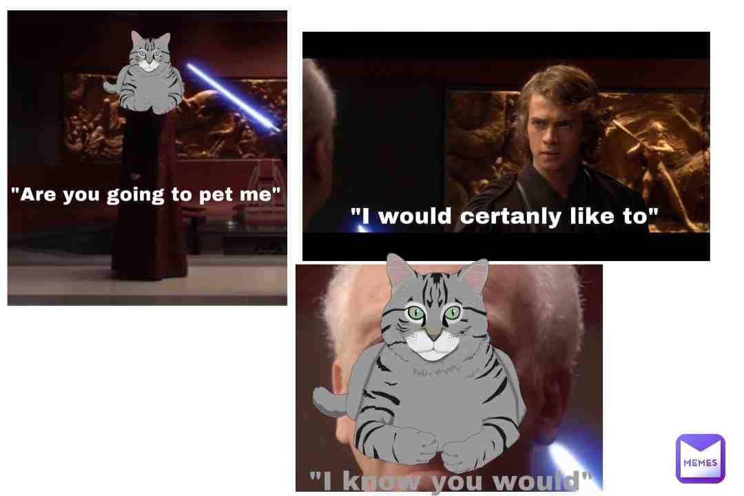 #starwars  #palpatine  #cats