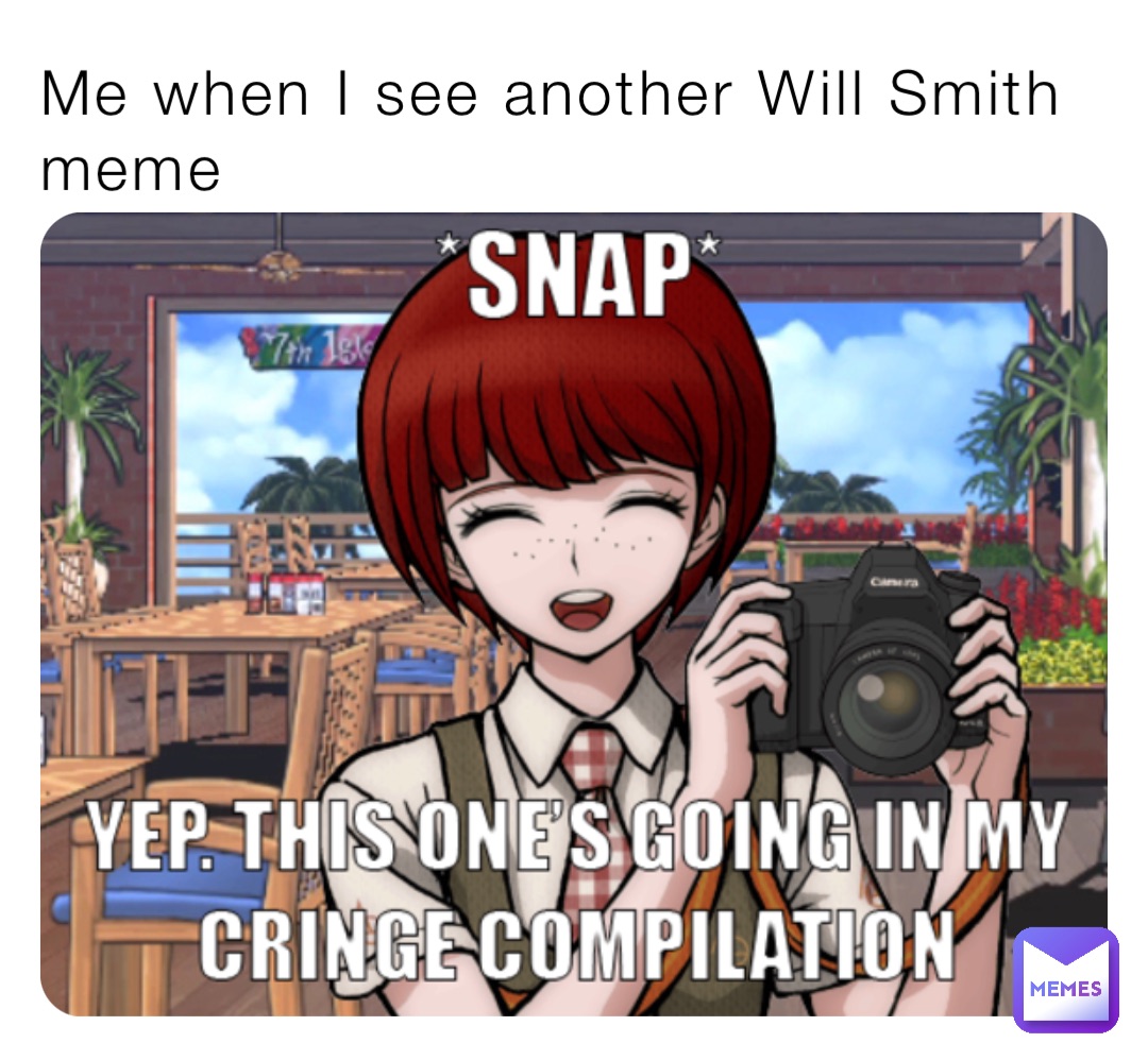 Me when I see another Will Smith meme