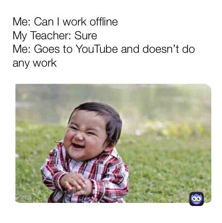 Online school meme