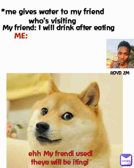 We are fasting here