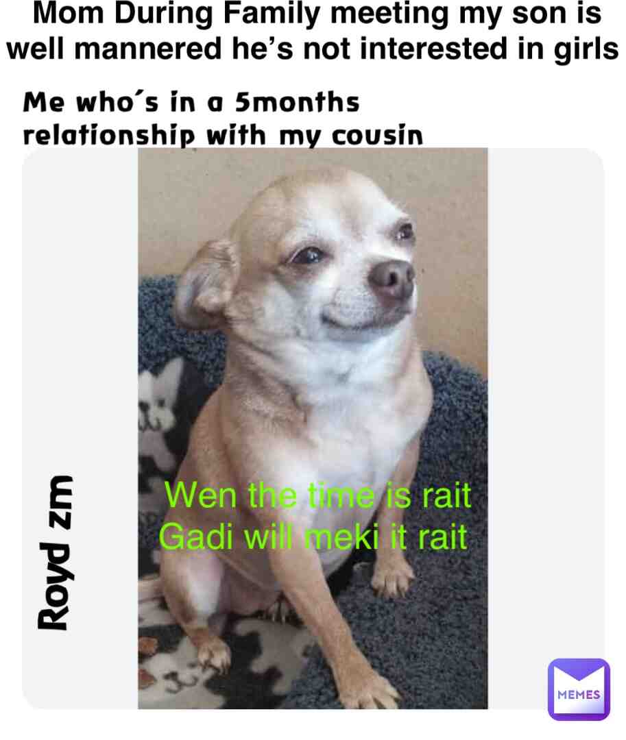 Meme shared by @Lilroyd2