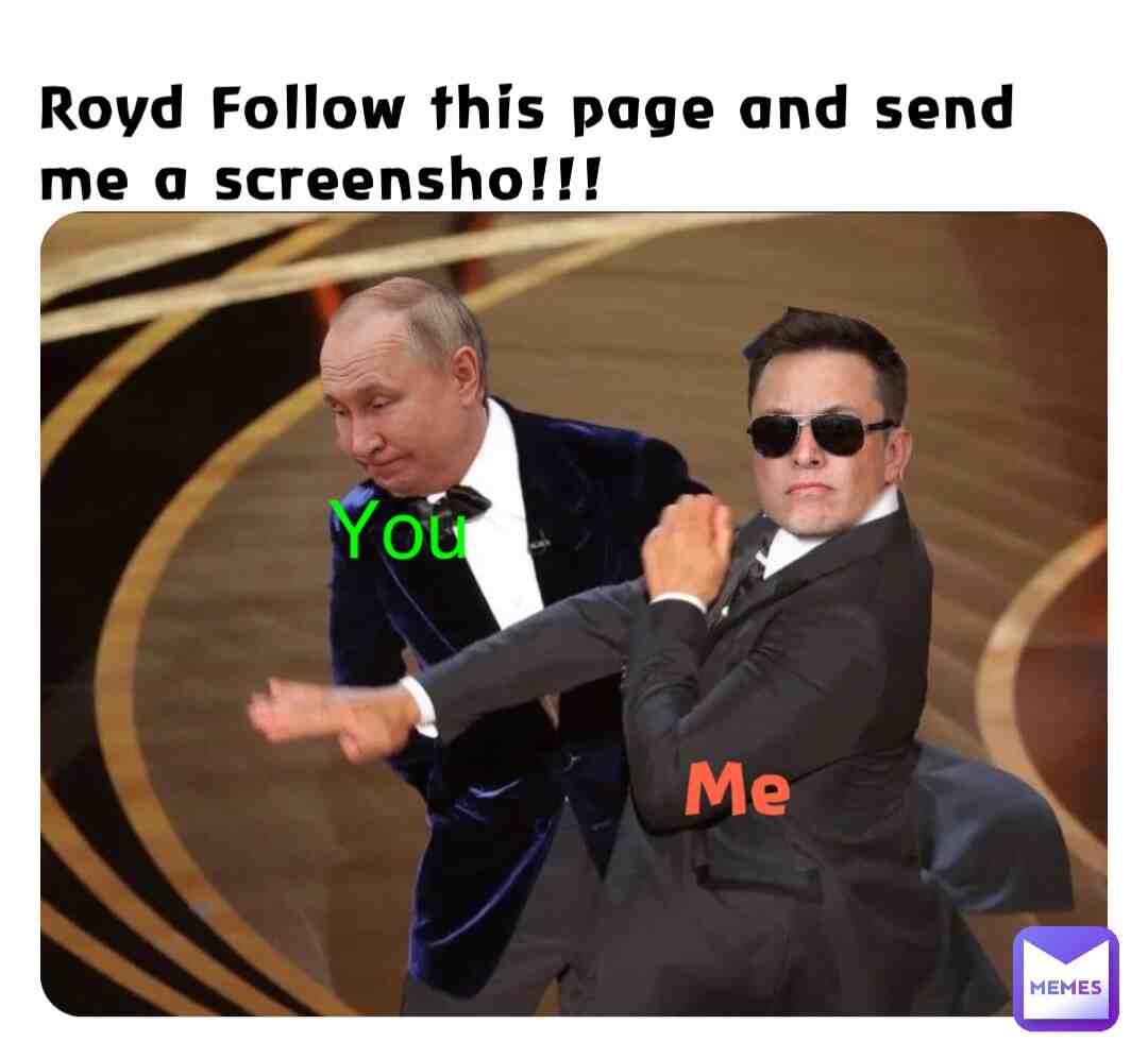 Meme shared by @Lilroyd2