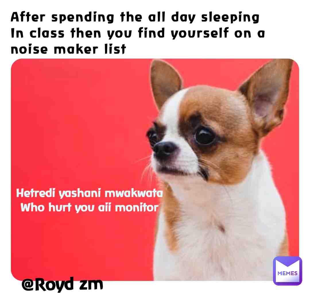 Meme shared by @Lilroyd2