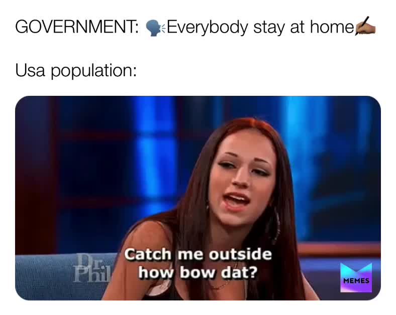 Everybody stay at home