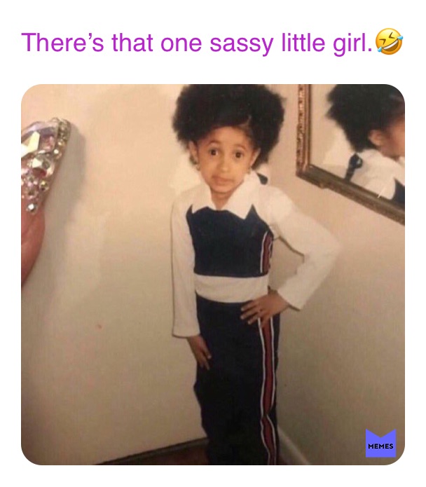 sassy little girl meme