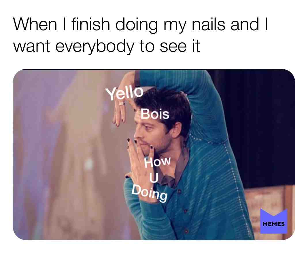 #mishacollins #supernatural #nails #misha
