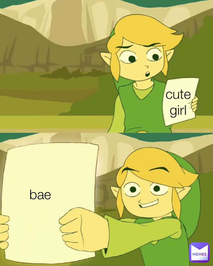 Link Bae [Zelda Meme]