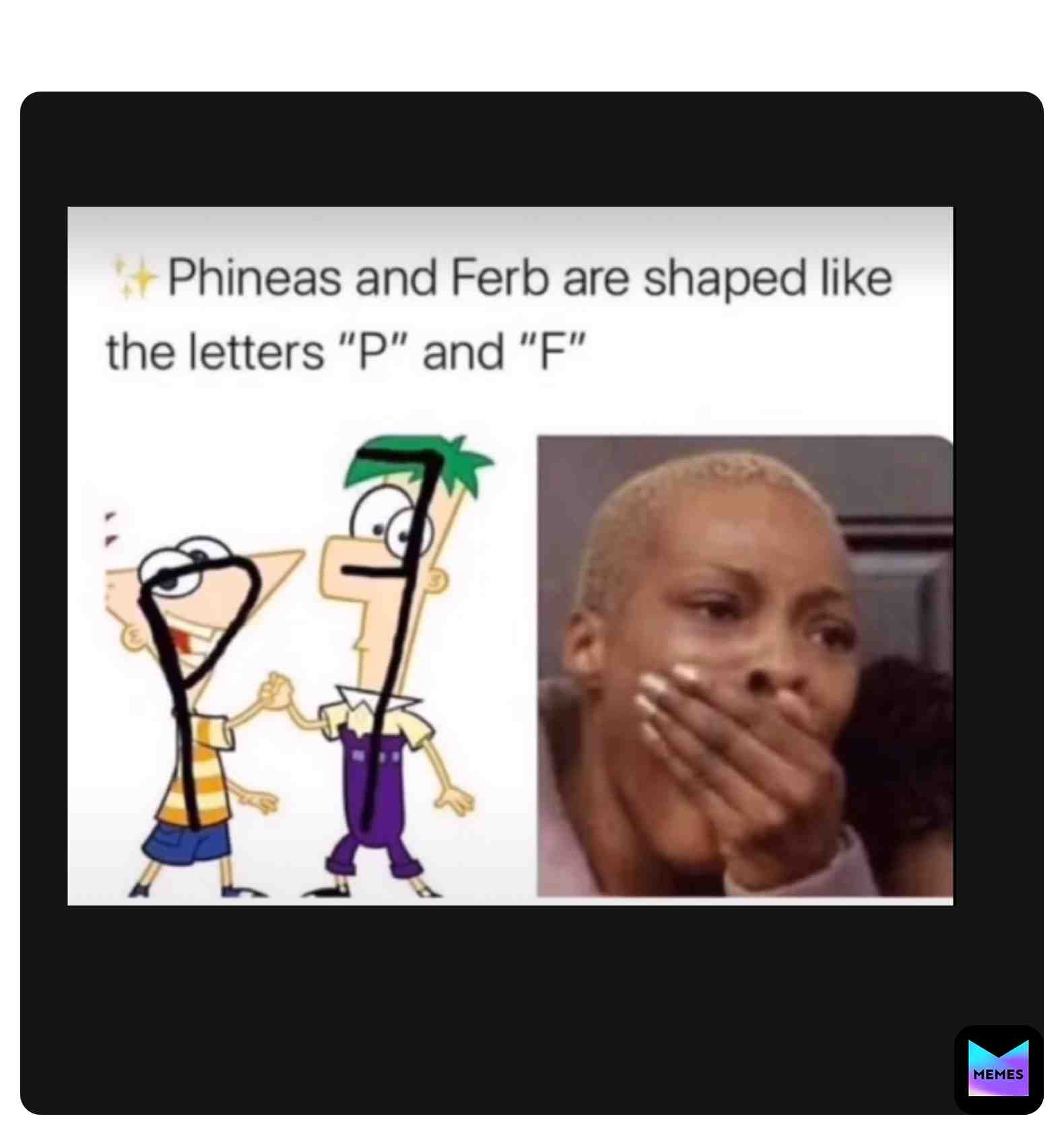 Meme shared by @fluffypuppy08