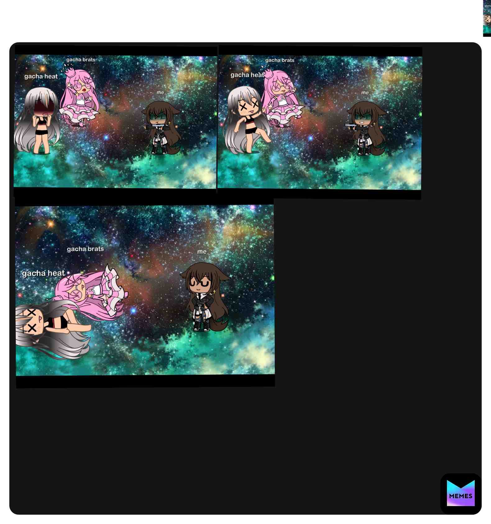 Meme shared by @fluffypuppy08