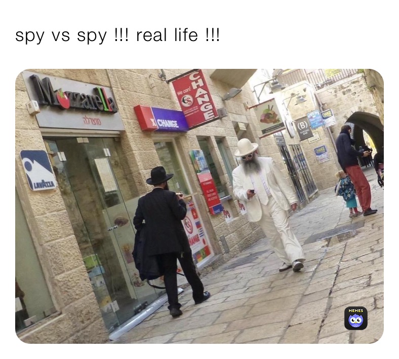 spy vs spy !!! real life !!!