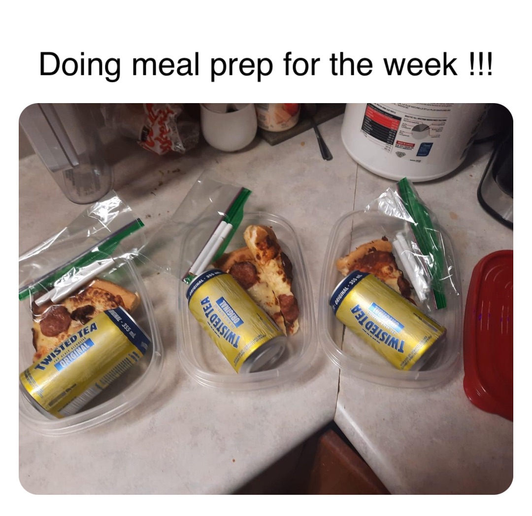 Double tap to edit Doing meal prep for the week !!!