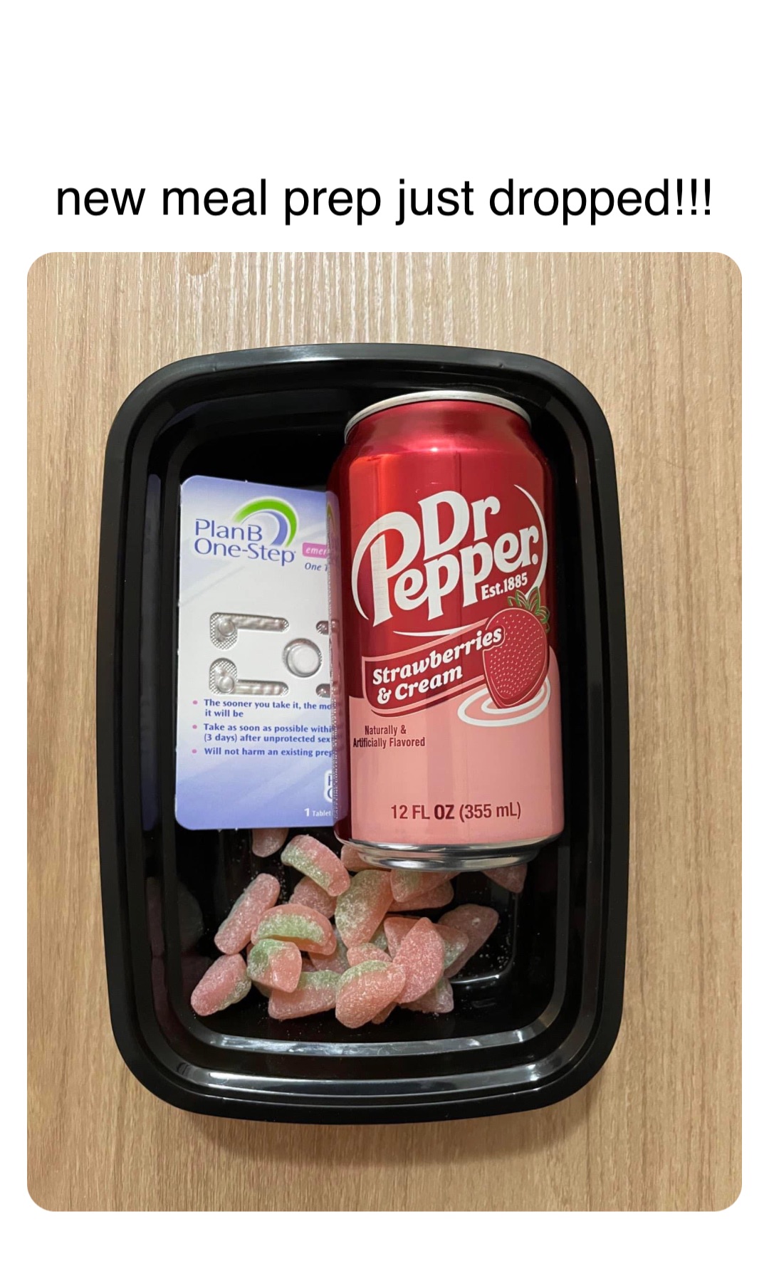 Double tap to edit new meal prep just dropped