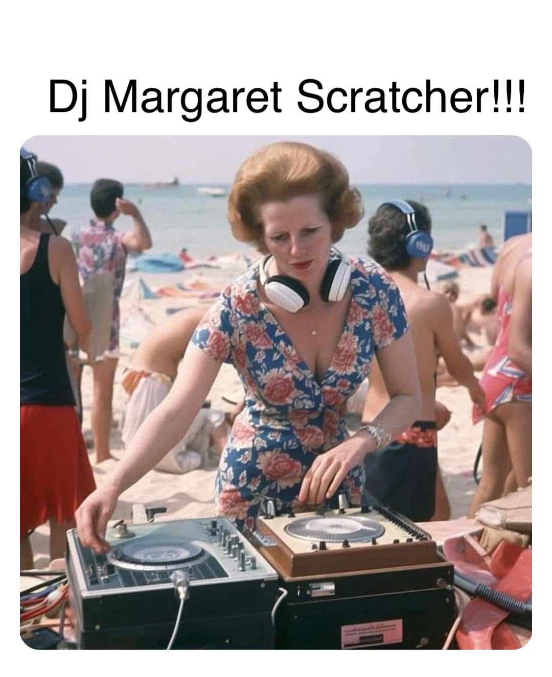 Double tap to edit Dj Margaret Scratcher!!!