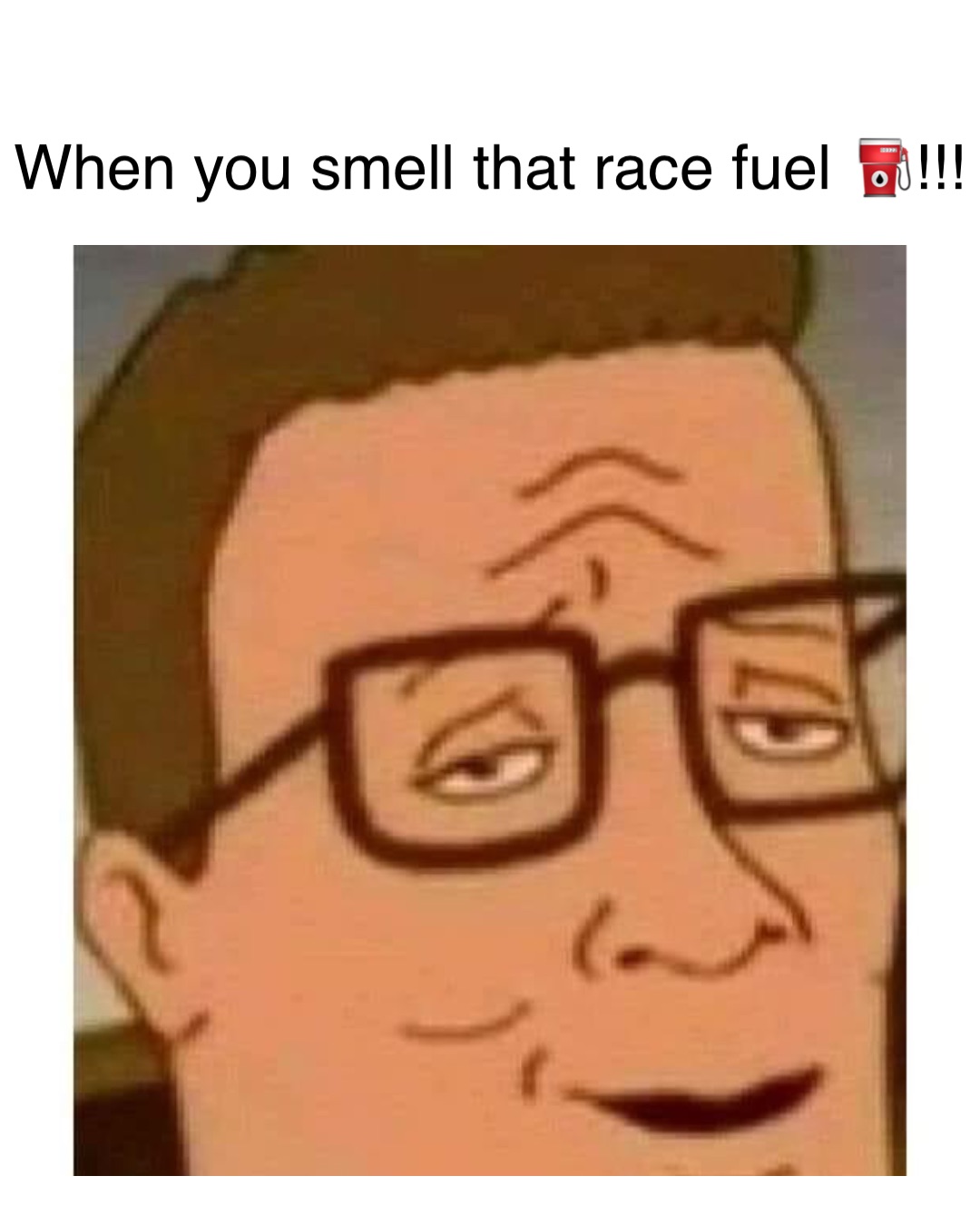 Double tap to edit When you smell that race fuel ⛽️!!!