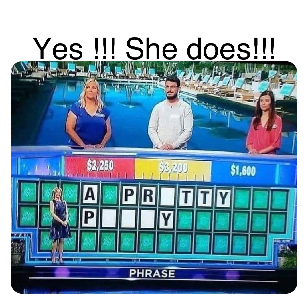 Double tap to edit Yes !!! She does!!!