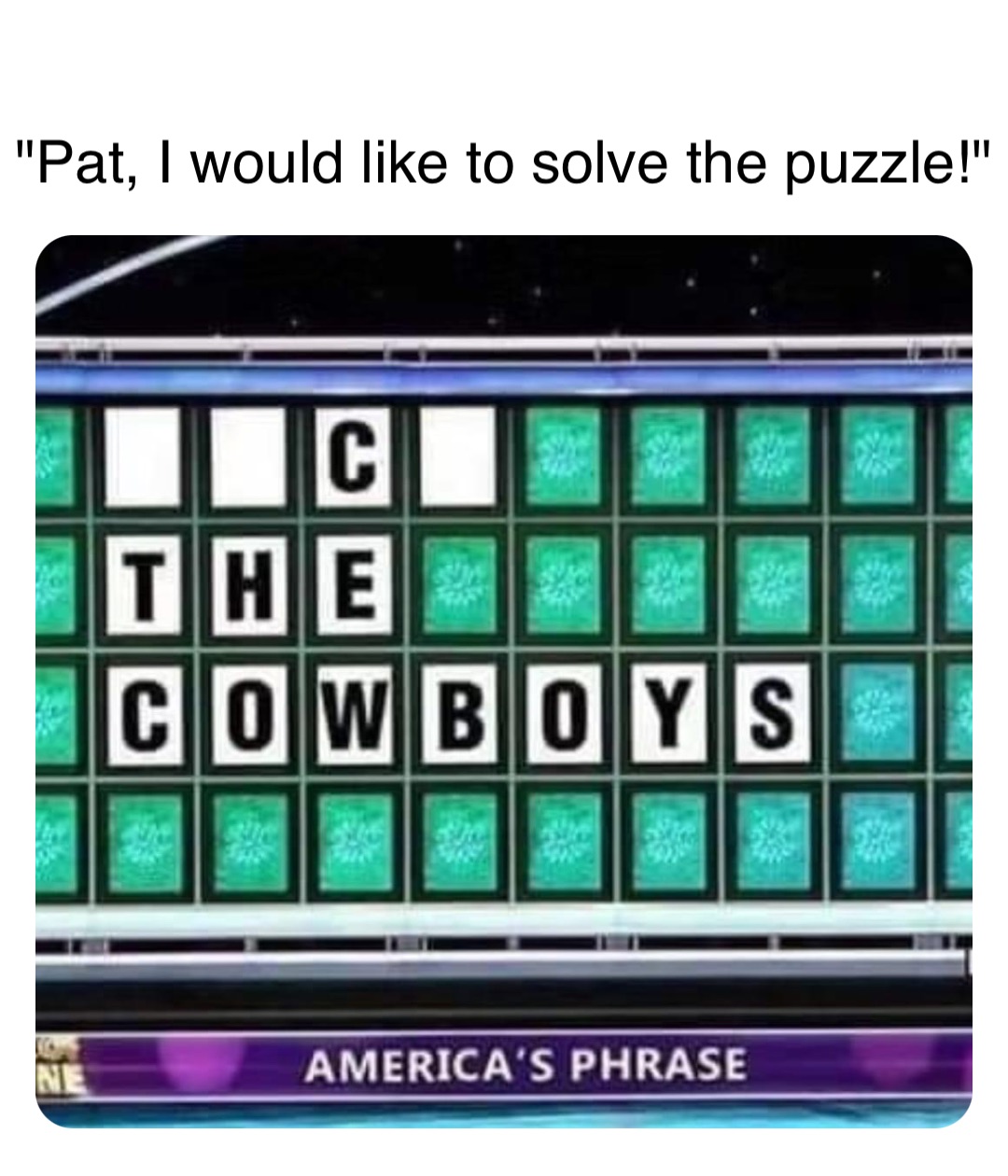 Double tap to edit "Pat, I would like to solve the puzzle!"