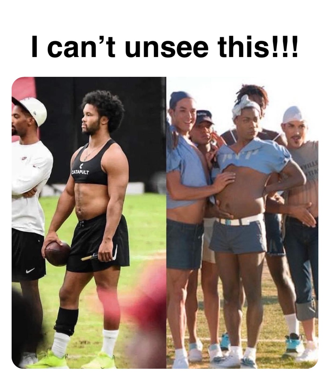 Double tap to edit I can’t unsee this!!!