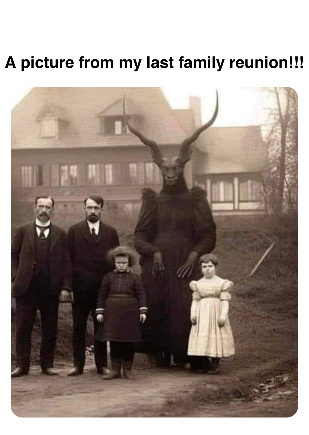 Double tap to edit A picture from my last family reunion!!!