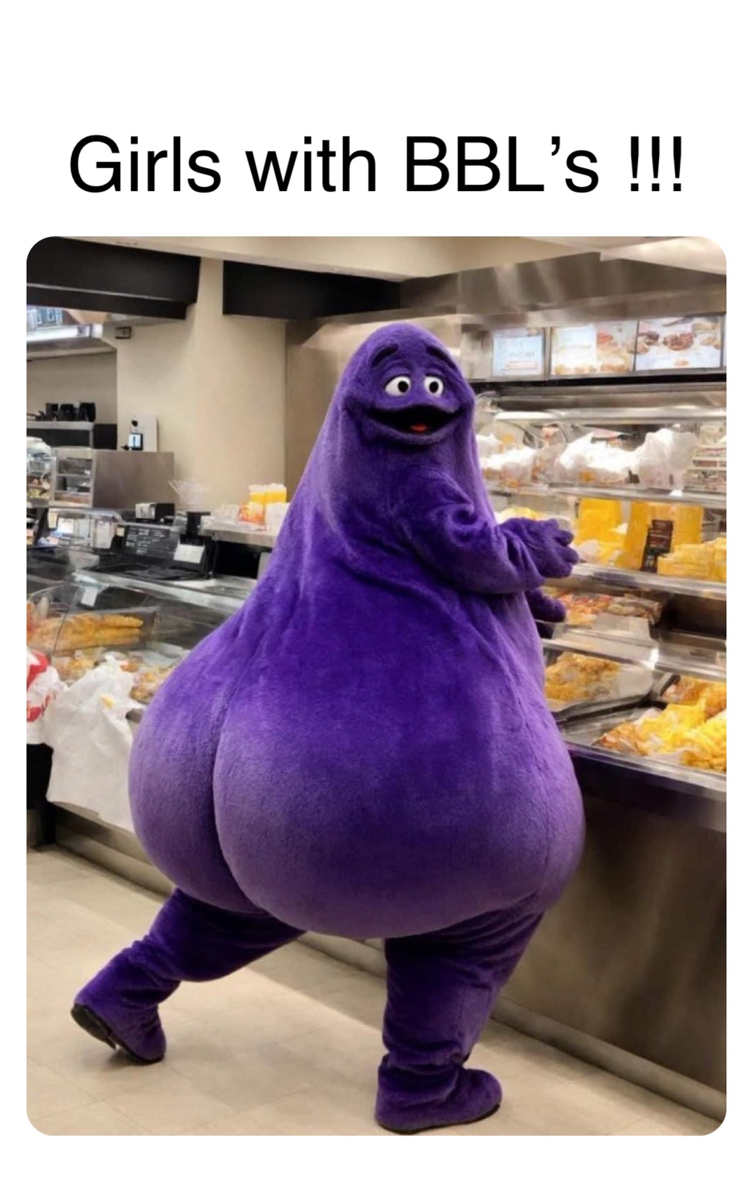 Double tap to edit Girls with BBL’s !!!