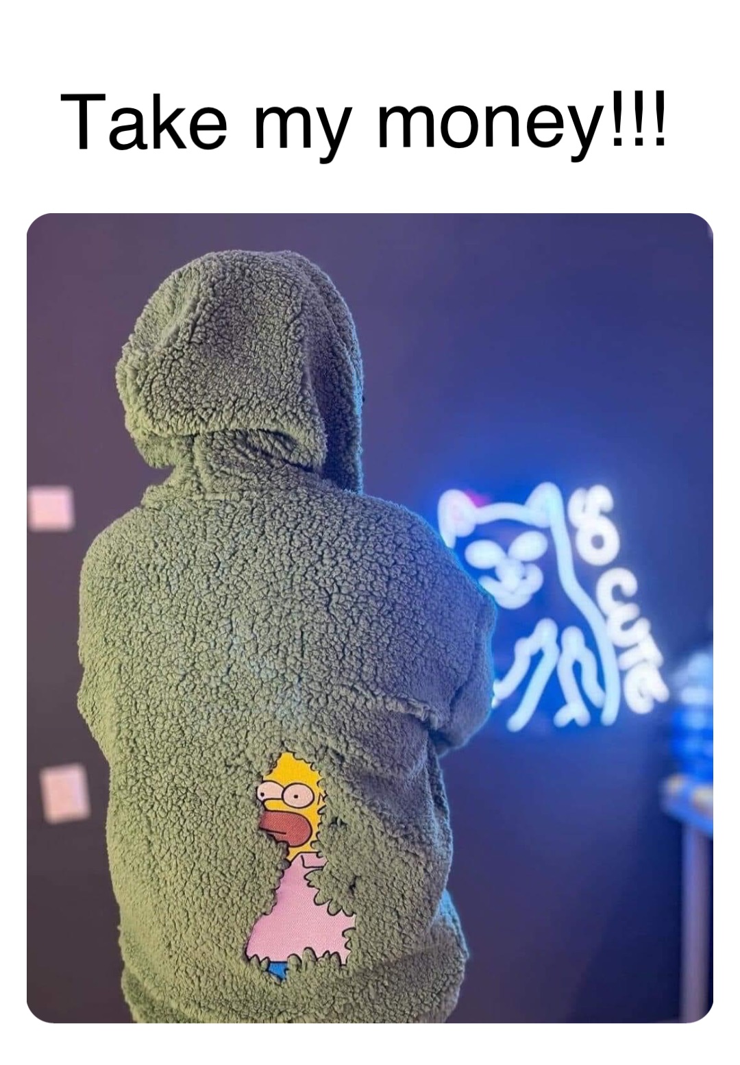 Double tap to edit Take my money!!!