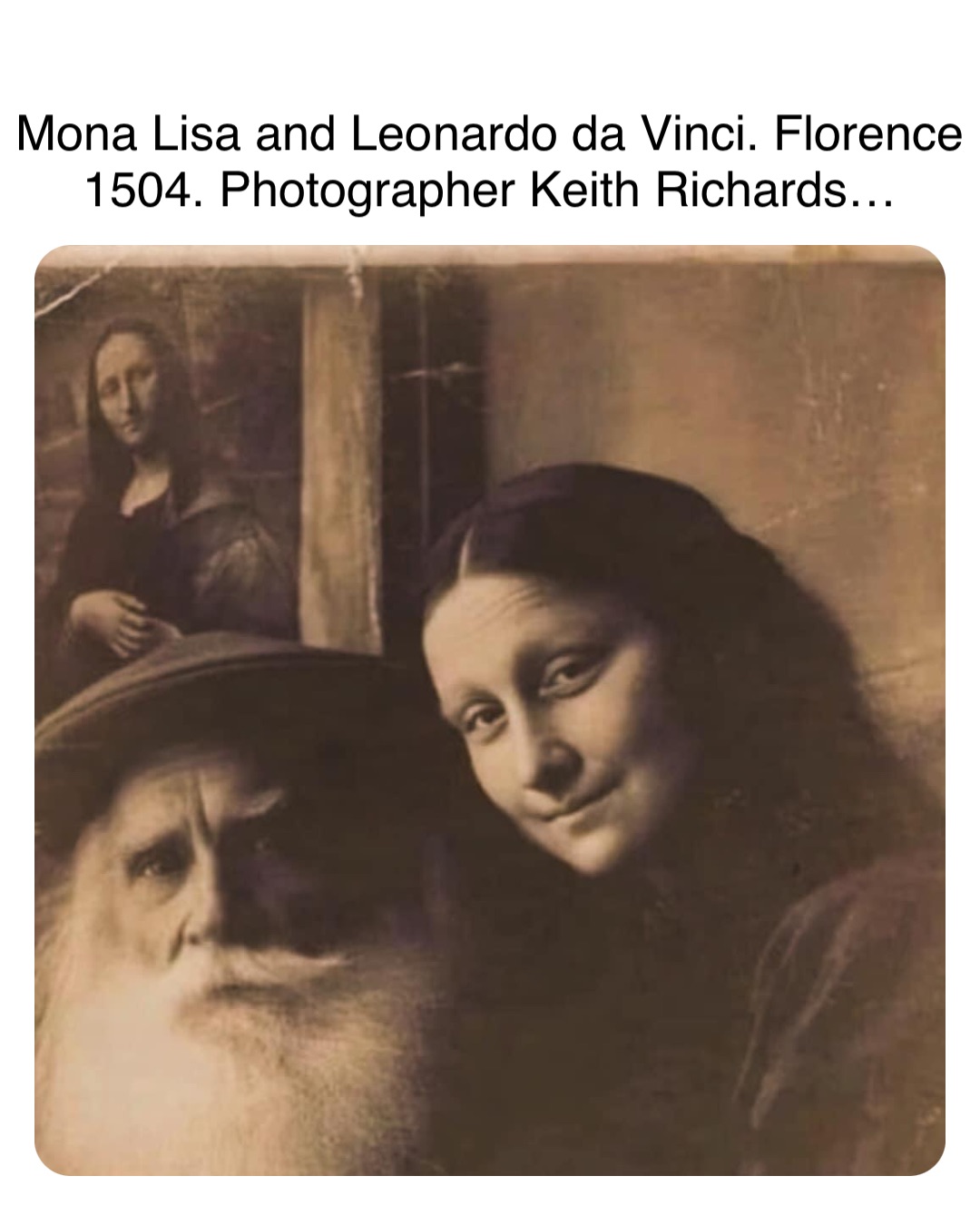 Double tap to edit Mona Lisa and Leonardo da Vinci. Florence
1504. Photographer Keith Richards…