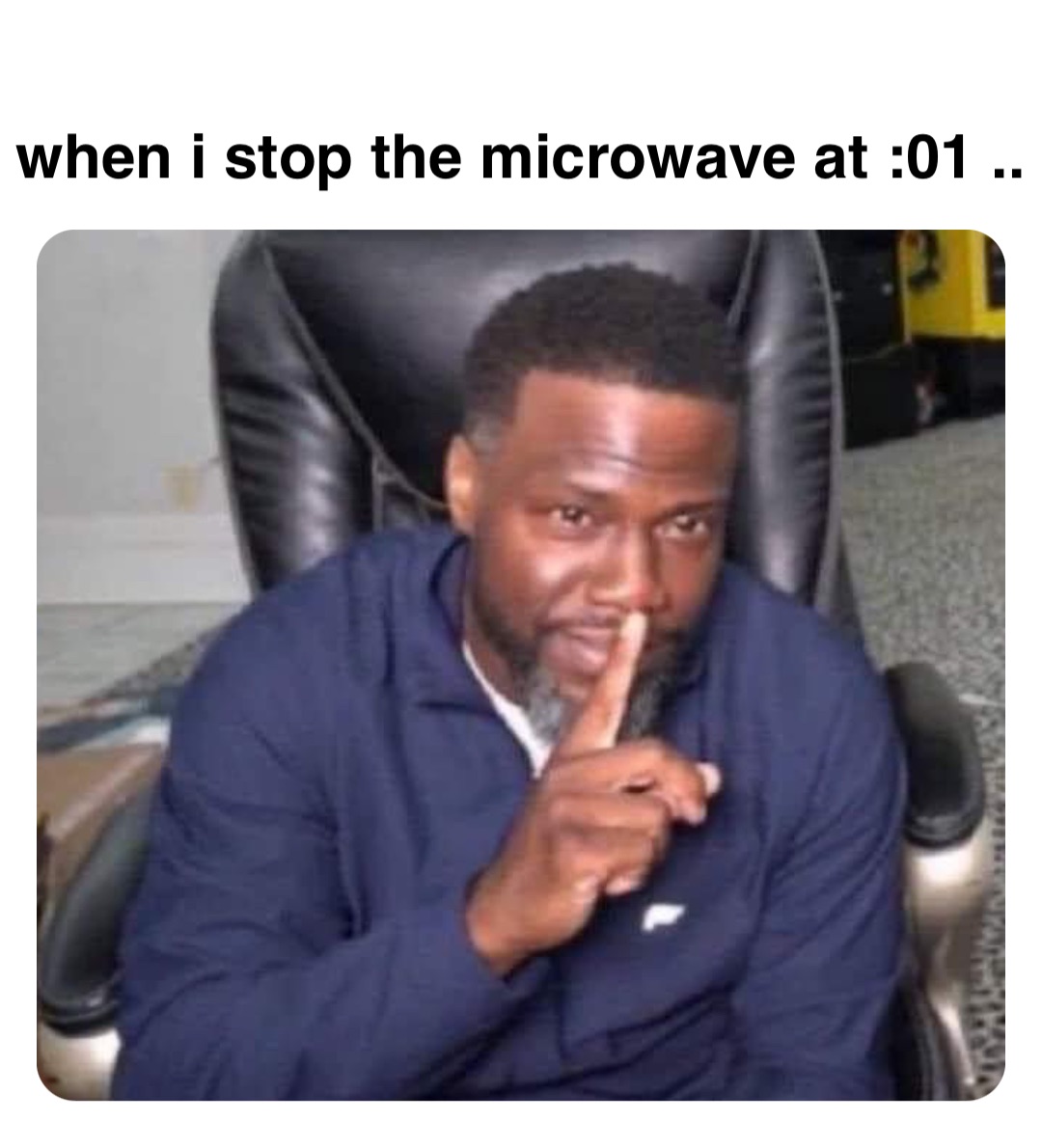 Double tap to edit when i stop the microwave at :01 ..