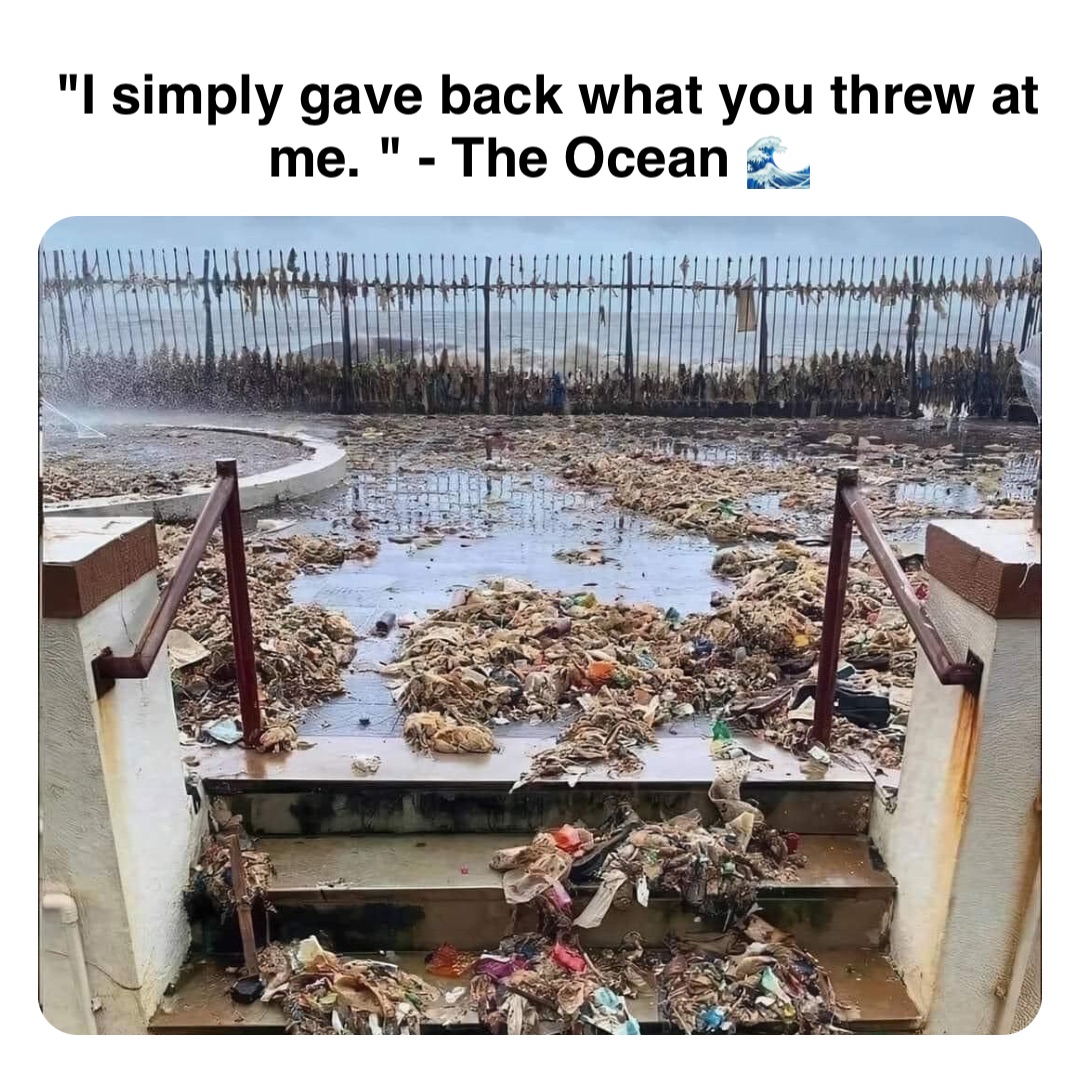 Double tap to edit "I simply gave back what you threw at me. " - The Ocean 🌊