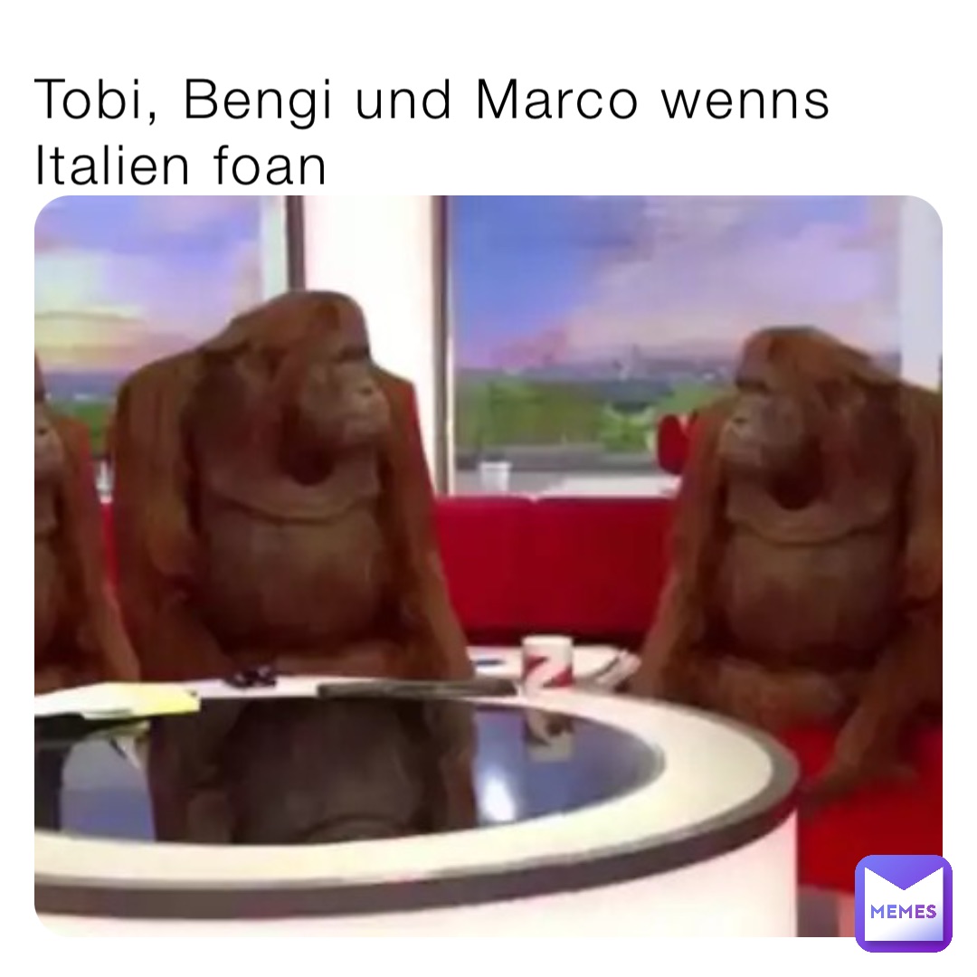 Tobi, Bengi und Marco wenns Italien foan
