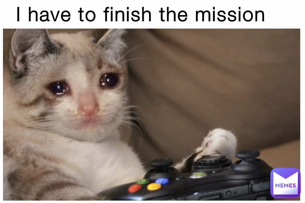 I have to finish the mission