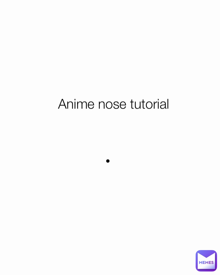japanese anime nose
