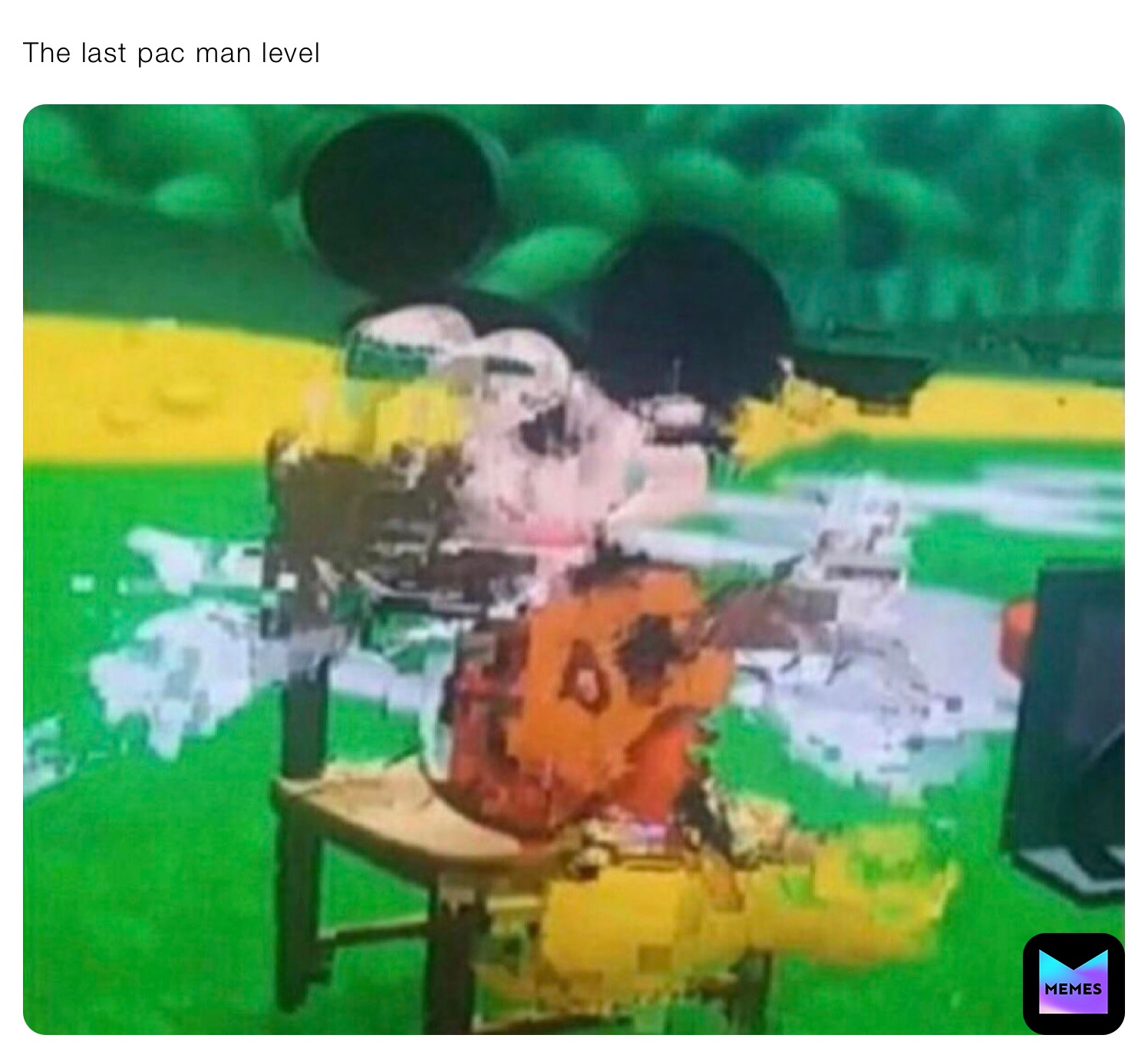 The last pac man level