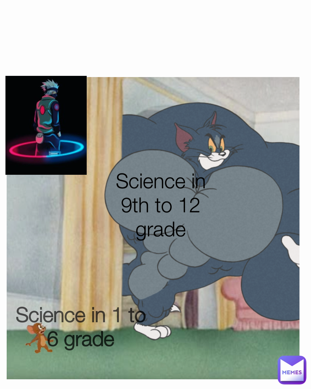 Science in 1 to 6 grade Science in 9th to 12 grade