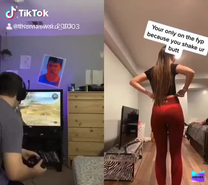 #meme  #deepfried  #tiktok  #thot  #offensive  #gamer