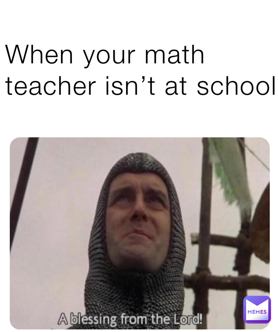 When your math teacher isn’t at school
