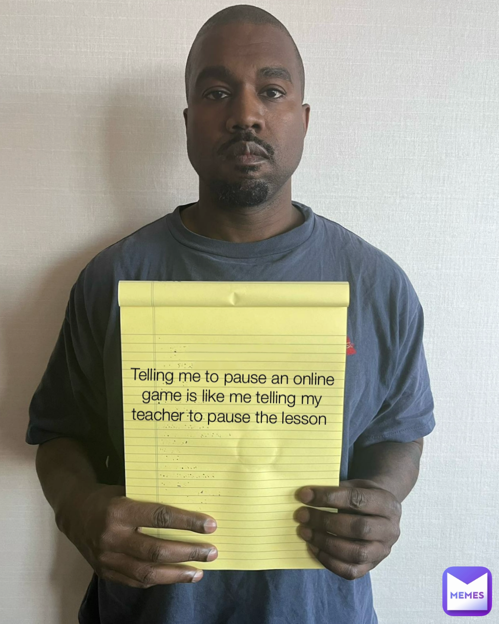 Telling me to pause an online game is like me telling my teacher to pause the lesson 