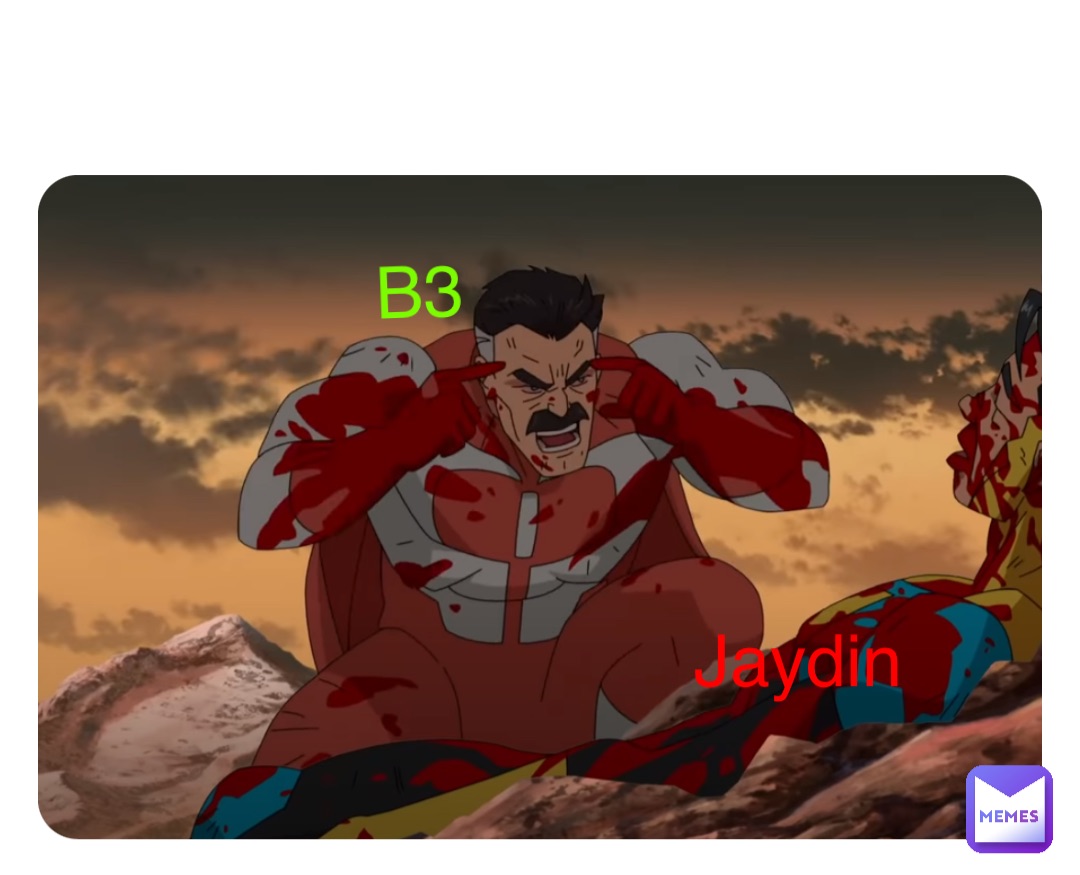 Double tap to edit B3 Jaydin