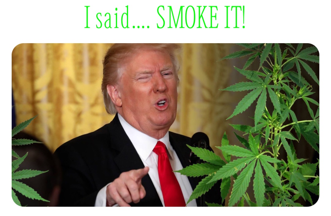 I said…. SMOKE IT!