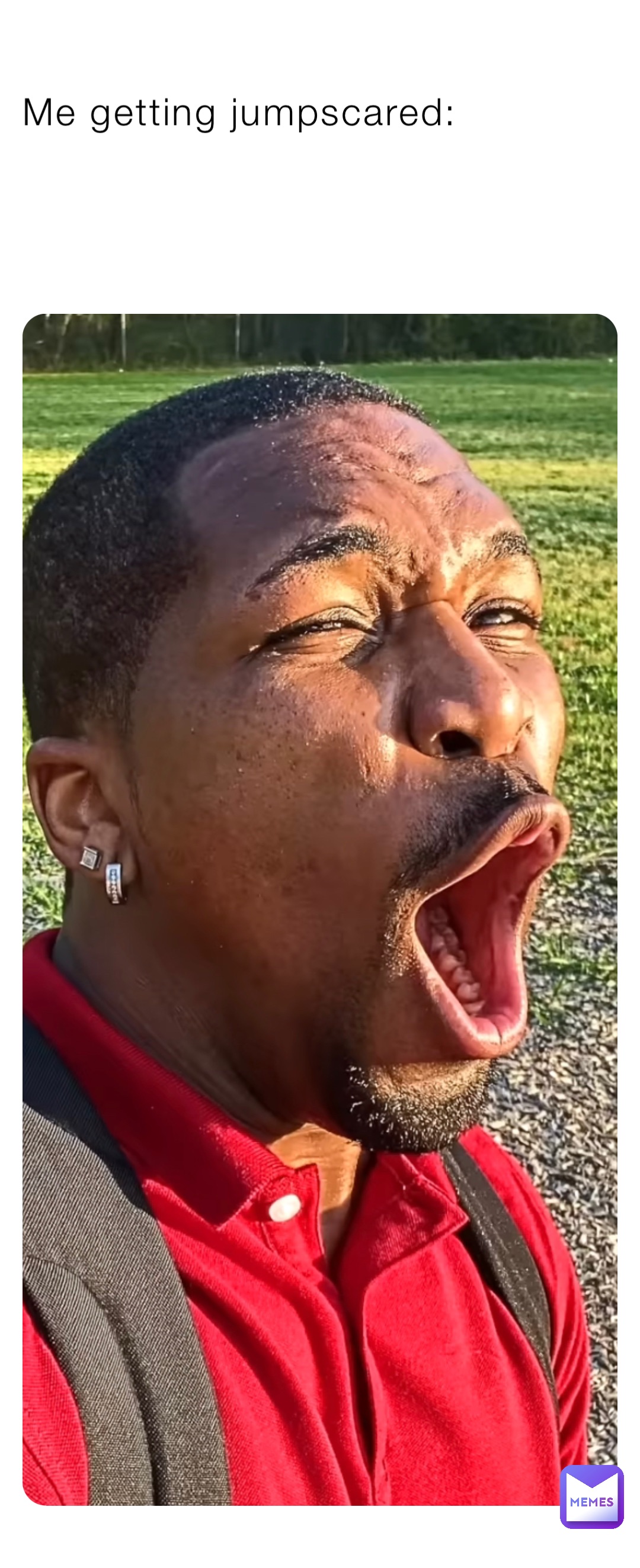 Me getting jumpscared: