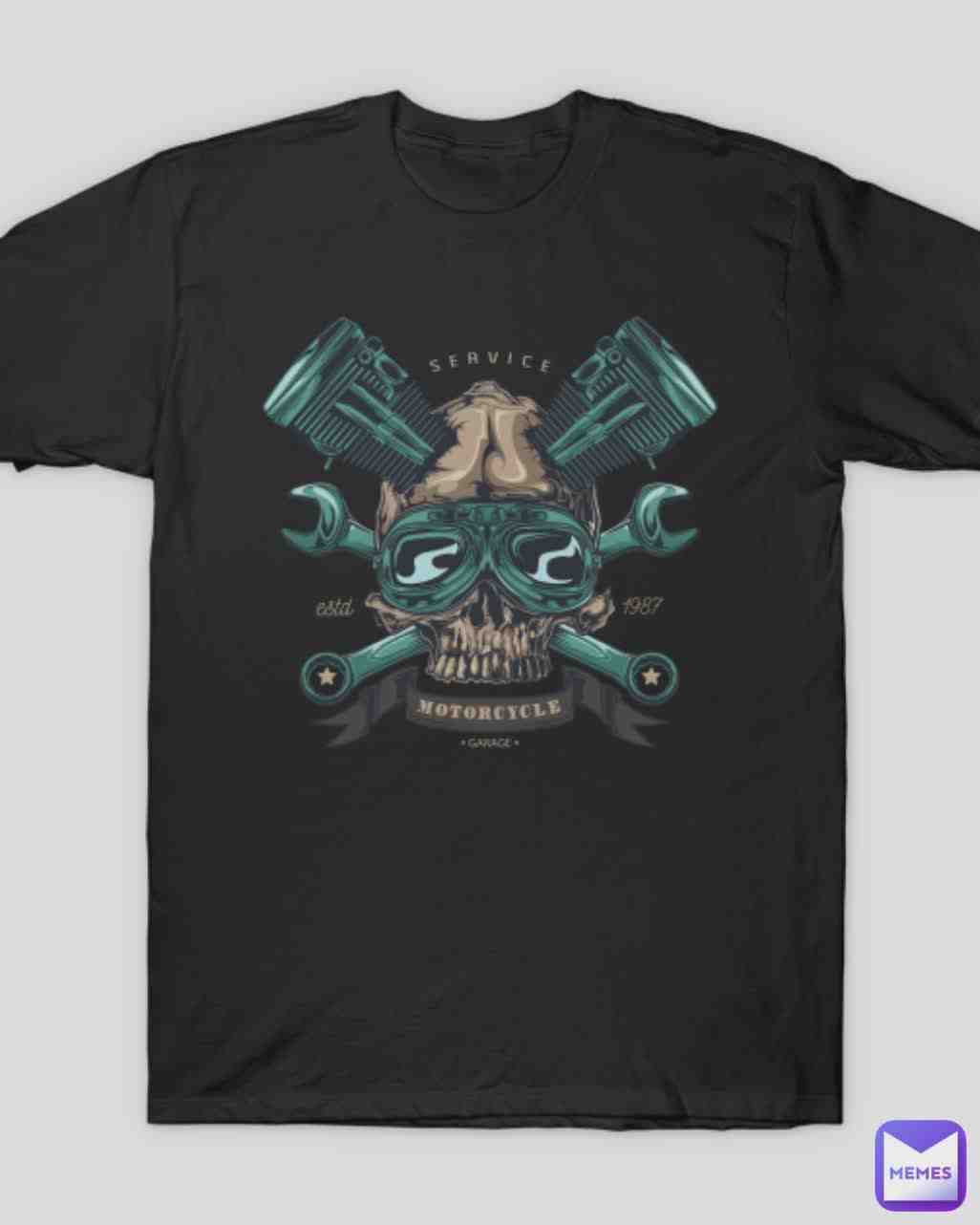 Mechanic Mechanics Skull Mechanical Engineer T-Shirt
