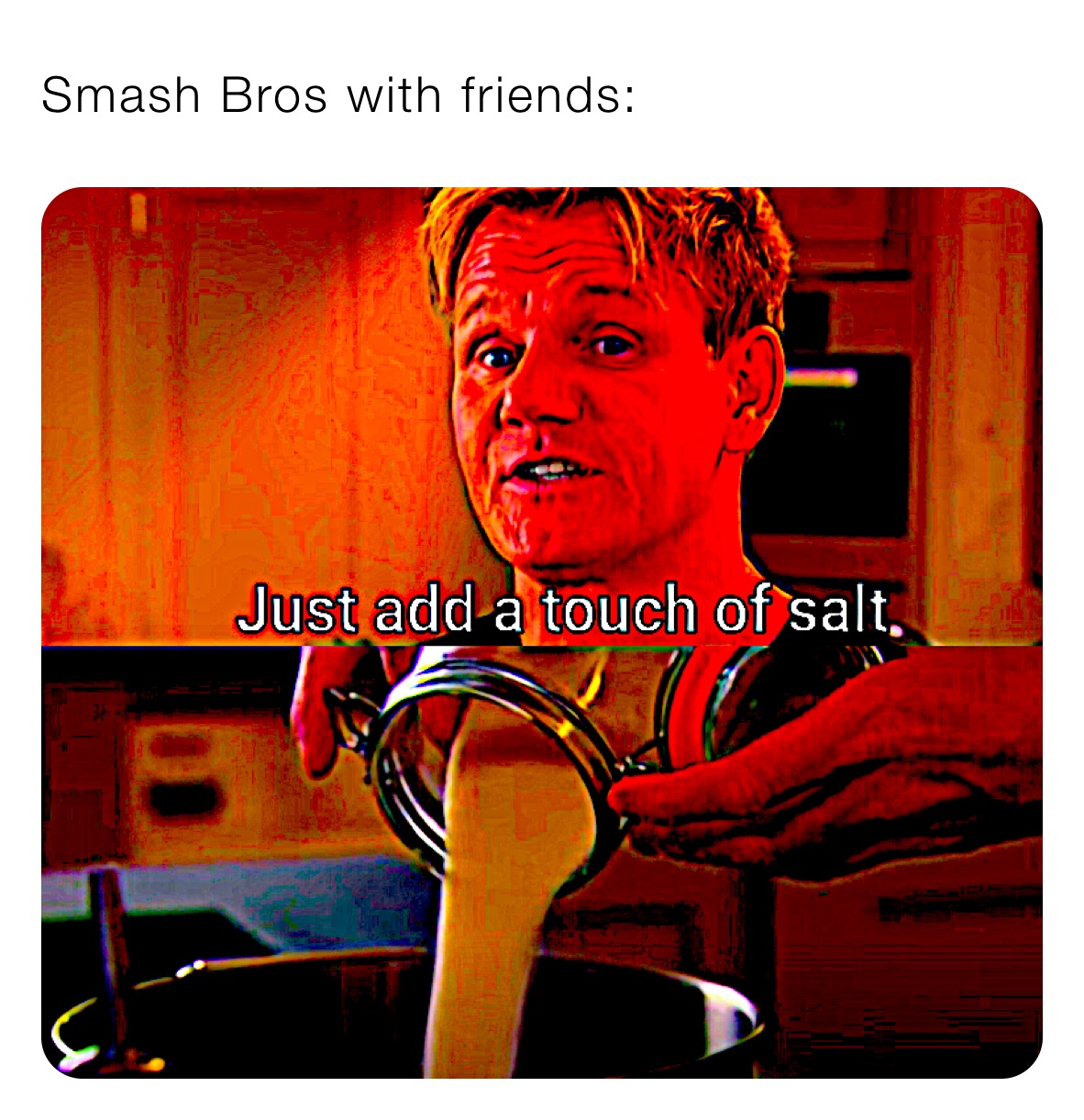 Smash Bros with friends: