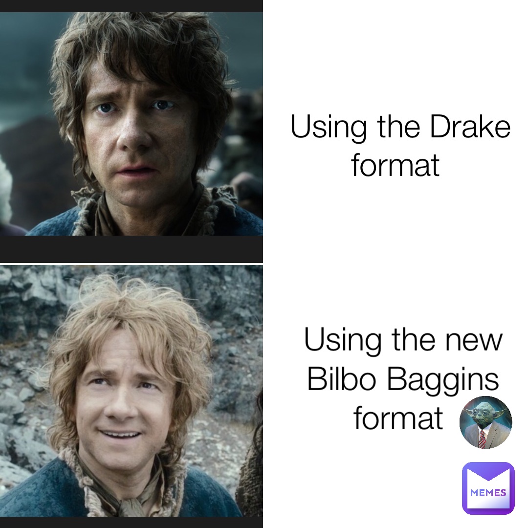 Using the Drake format Using the new Bilbo Baggins format